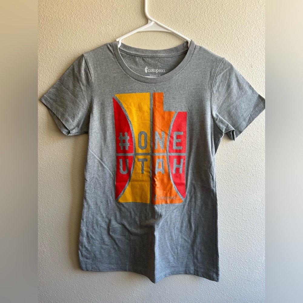 Cotopaxi Utah Jazz tee shirt